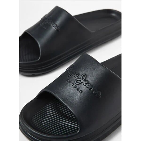 Ανδρική Παντόφλα PEPE JEANS BEACH SLIDE PMS70119 Μαύρο - Image 5