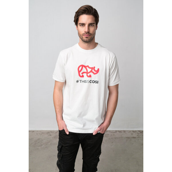 Ανδρική Μπλούζα COSI S22-11 Λευκό - Image 1