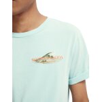 Ανδρική Μπλούζα SCOTCH & SODA 166652 GRAPHIC CREWNECK Πράσινο - Image 5