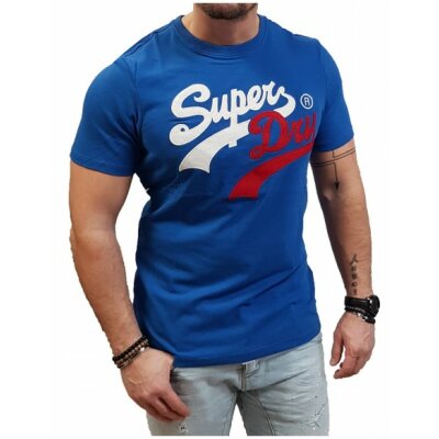 Ανδρική Μπλούζα SUPERDRY M1011322A Μπλέ