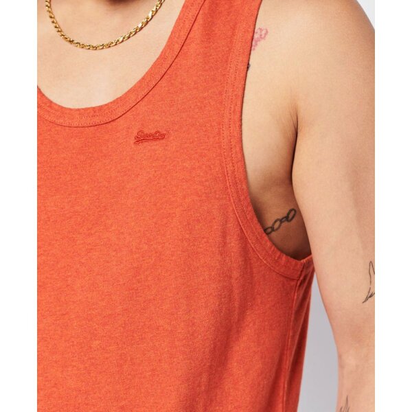 Ανδρική Μπλούζα Αμάνικη SUPERDRY M6010645A Πορτοκάλι - Image 4