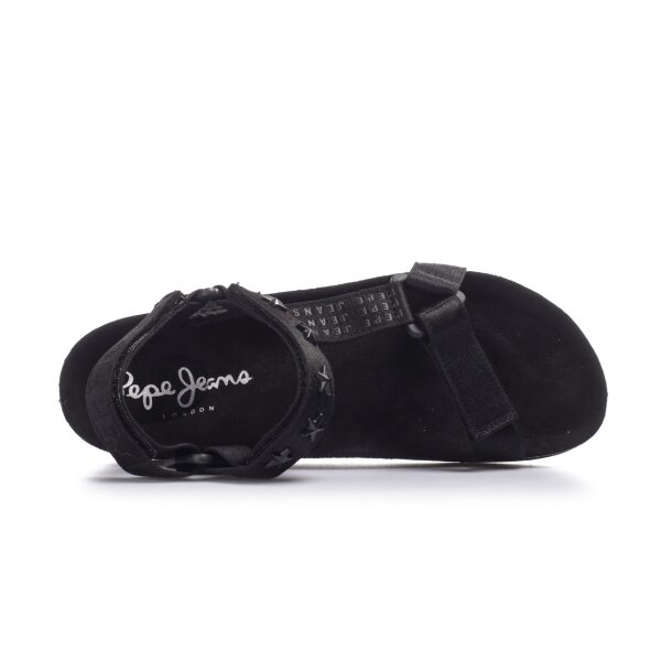 121338900003-18-5 (1) ΣΑΝΔΑΛΙ ΜΑΥΡΟ PEPE JEANS PLS90563-999 - Image 6