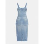Φόρεμα Τζιν με Κουμπιά Guess W2GK32D4K94-PLLG - Image 2