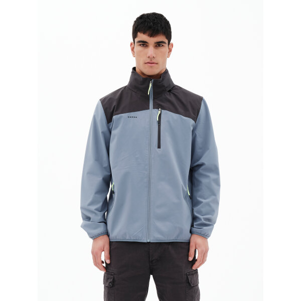 Ανδρικό Μπουφάν EMERSON 221.EM10.23 Μπλέ Γκρί - Image 1