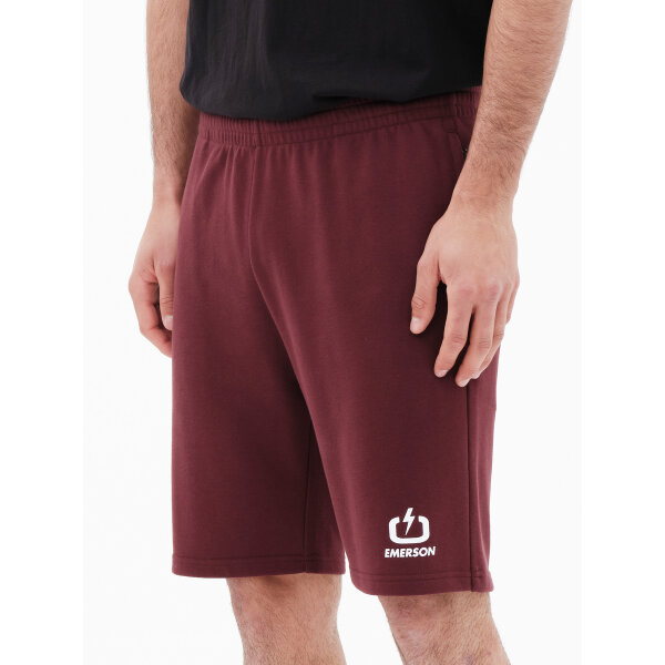 Ανδρική Βερμούδα Φούτερ EMERSON 221.EM26.33 Μπορντώ - Image 4