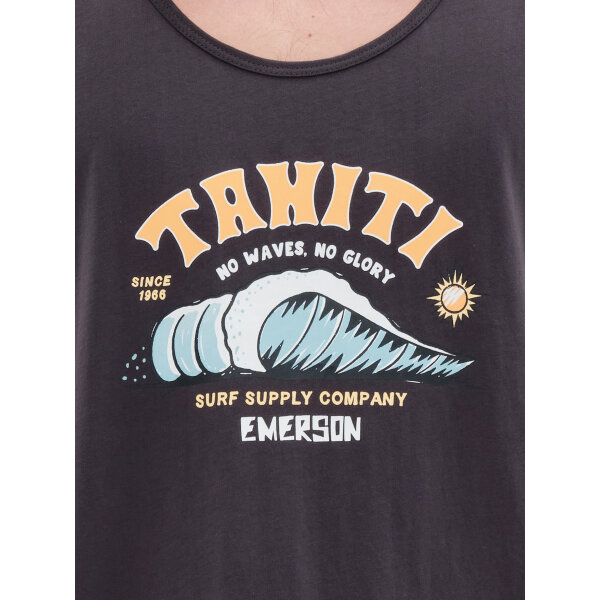 221.EM37.39-OFF-BLACK_5 Ανδρική Μπλούζα Αμάνικη  EMERSON 221.EM37.39 Μαύρο - Image 5