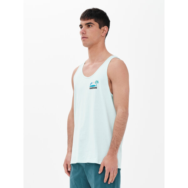 Ανδρική Μπλούζα Αμάνικη  EMERSON 221.EM37.41 Πράσινο Ανοιχτο - Image 2