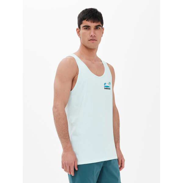 Ανδρική Μπλούζα Αμάνικη  EMERSON 221.EM37.41 Πράσινο Ανοιχτο - Image 7