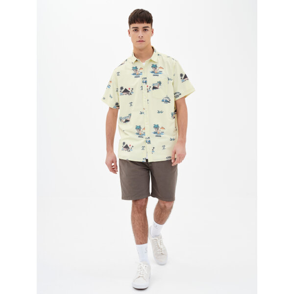 Ανδρικό Πουκάμισο EMERSON 221.EM61.03 Κίτρινο - Image 5