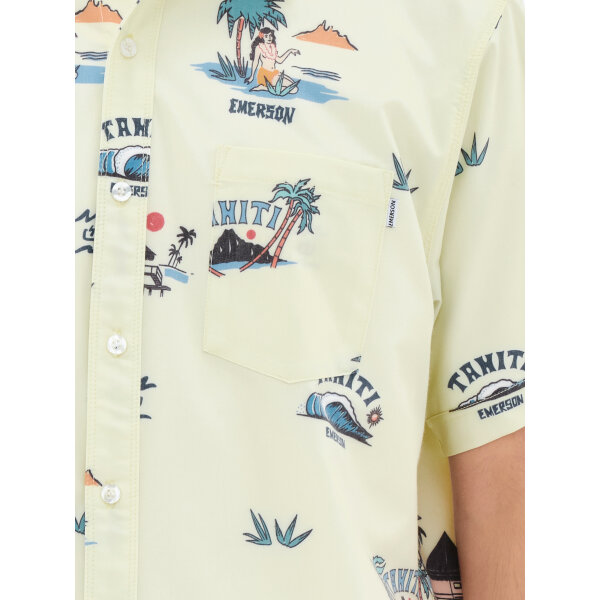 Ανδρικό Πουκάμισο EMERSON 221.EM61.03 Κίτρινο - Image 8