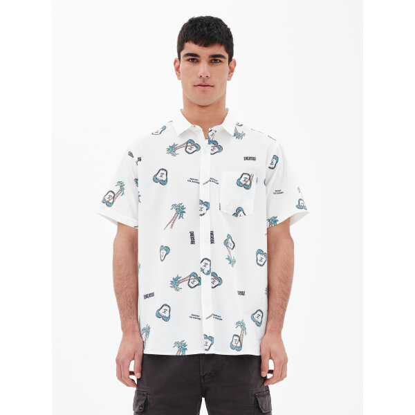 Ανδρικό Πουκάμισο EMERSON 221.EM61.03 Λευκό - Image 1