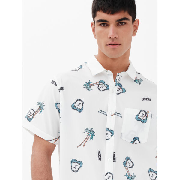 Ανδρικό Πουκάμισο EMERSON 221.EM61.03 Λευκό - Image 5