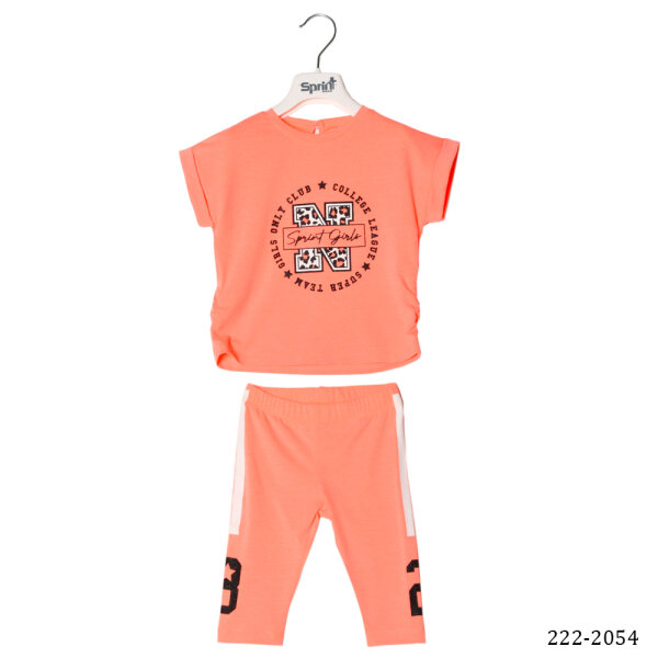 222-2054 PEACH FLUO-847 ΣΕΤ ΚΟΛΑΝ ΜΑΚΟ ΡΟΖ SPRINT 222-2054 - Image 1