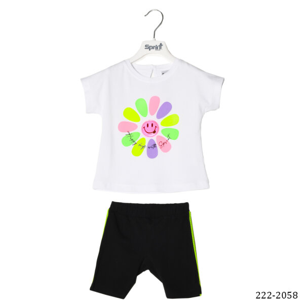 222-2058 WHITE-100 ΣΕΤ ΚΟΛΑΝ ΚΟΡΙΤΣΙ  HAPPY  SPRINT 222-2058 - Image 1