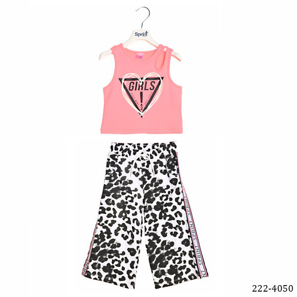 222-4050 PINK FLUO-818 ΣΕΤ ZIP ΜΑΚΟ PINK SPRINT 222-4050 - Image 1