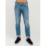 Ανδρικό Παντελόνι STAFF Τζιν 5-829.585.B3.NOS SIMON Μπλέ Ξεβαμμένο - Image 2