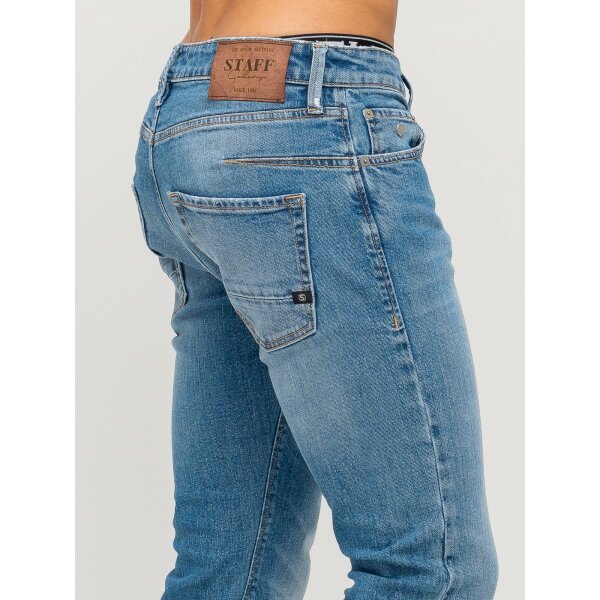 5-829.585.B3.NOS-5-900x1200 Ανδρικό Παντελόνι STAFF Τζιν 5-829.585.B3.NOS SIMON Μπλέ Ξεβαμμένο - Image 5