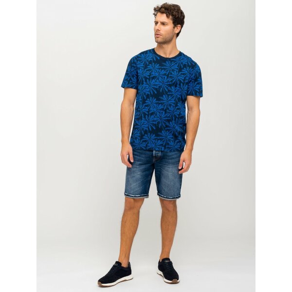 Ανδρική Βερμούδα STAFF Τζιν 5-890.782.B2.047 PAOLO Μπλέ - Image 2