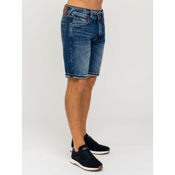 Ανδρική Βερμούδα STAFF Τζιν 5-890.782.B2.047 PAOLO Μπλέ - Image 3