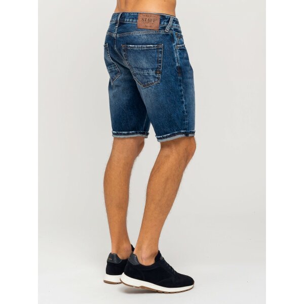 Ανδρική Βερμούδα STAFF Τζιν 5-890.782.B2.047 PAOLO Μπλέ - Image 5