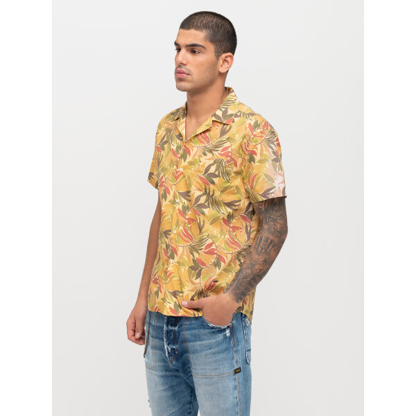 Ανδρικό Πουκάμισο STAFF 61-030.047 CARBON Μπέζ - Image 5