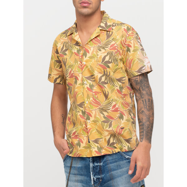 Ανδρικό Πουκάμισο STAFF 61-030.047 CARBON Μπέζ - Image 6