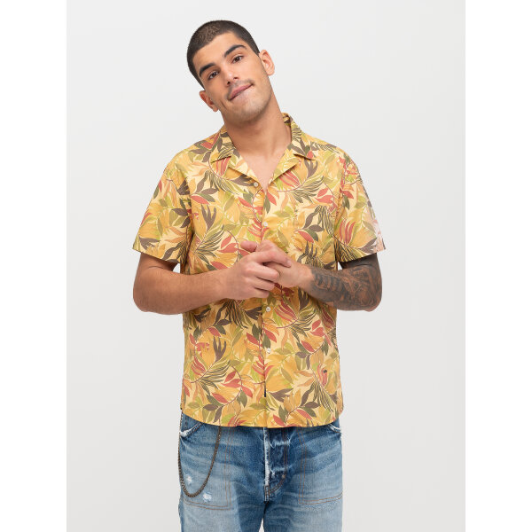 Ανδρικό Πουκάμισο STAFF 61-030.047 CARBON Μπέζ - Image 1