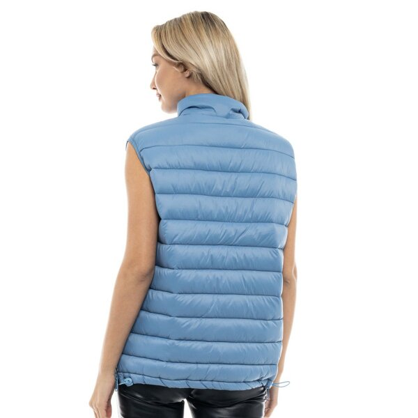 Biston fashion γυναικείο ultra light γιλέκο Γαλάζιο 47-102-004 - Image 4