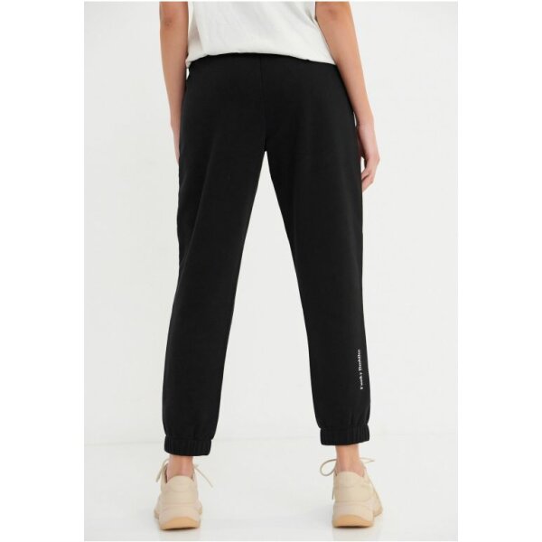 Παντελόνι φόρμας με κεντητό logo Μαύρο FBL005-100-02 - Image 4