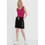 Αθλητική βερμούδα με Funky Buddha κέντημα Μαύρη FBL005-100-03 - Image 2