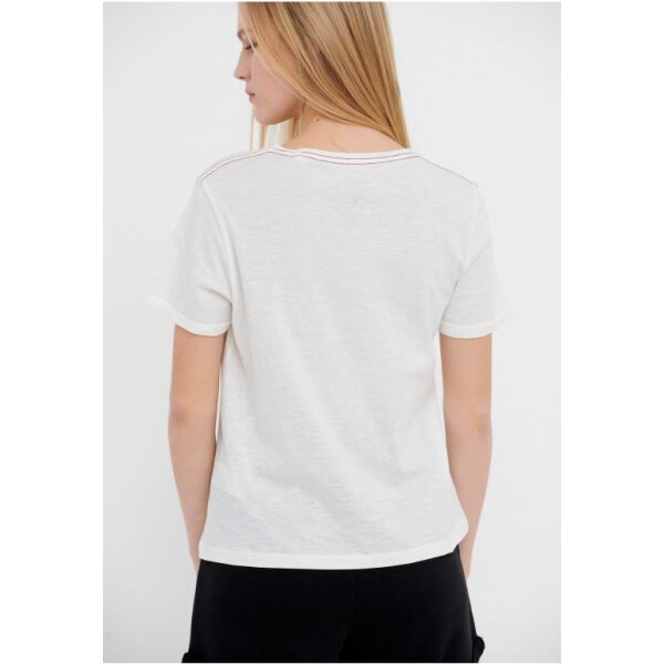 T-shirt με τύπωμα Λευκό FBL005-128-04 - Image 5