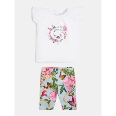 Guess Παιδικό Σετ Μπλουζάκι και Κολάν Girl (K2GG05K6YW1-G011)