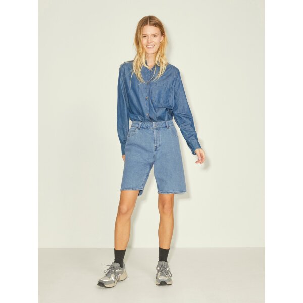 JJXX_SpringSummer2022_3873837_12208945 (7) ΓΥΝΑΙΚΕΙΑ  ΒΕΡΜΟΥΔΑ JEANS JXSILLA STR LONG SHORTS HW AKM11 SN  JJXX 12208945 - Image 1
