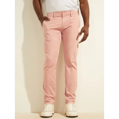 Ανδρικό Παντελόνι GUESS Chino M2GB20WEIF0 Ροζ