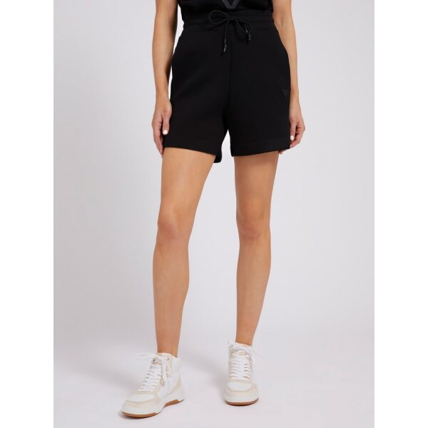 Σορτς με Λογότυπο στο πλαϊ Guess Μαύρο V2GD17KAMN2 - Image 1