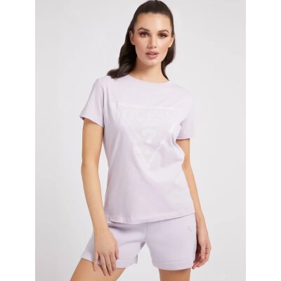 ΓΥΝΑΙΚΕΙΑ ΜΠΛΟΥΖΑ ΜΕ ΤΡΙΓΩΝΙΚΟ ΛΟΓΟΤΥΠΟ GUESS ΜΩΒ V2RI13 K8HM0