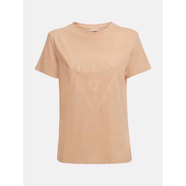 ΓΥΝΑΙΚΕΙΑ ΜΠΛΟΥΖΑ ΜΕ ΤΡΙΓΩΝΙΚΟ ΛΟΓΟΤΥΠΟ GUESS ΣΟΜΩΝ V2RI13 K8HM0 - Image 4