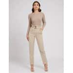 Παντελόνι με ζώνη Chino Μπέζ GUESS