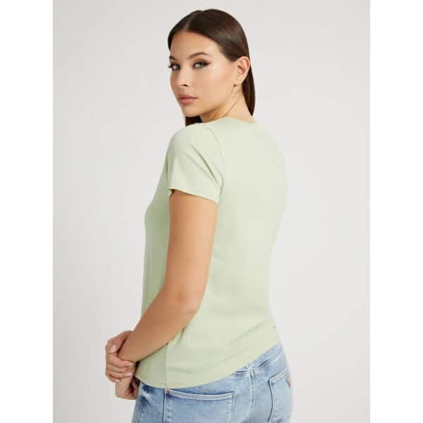 Γυναικεία Μπλούζα Μέντα  με κεντημένο logo GUESS  W2GI26K9RM1-A80B - Image 3