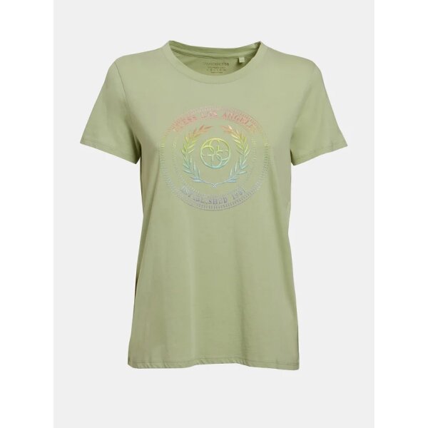 Γυναικεία Μπλούζα Μέντα  με κεντημένο logo GUESS  W2GI26K9RM1-A80B - Image 4