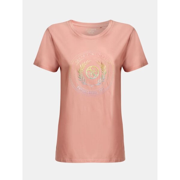 Γυναικεία Μπλούζα  με κεντημένο logo Ρόζ GUESS W2GI26K9RM1-G64X - Image 4