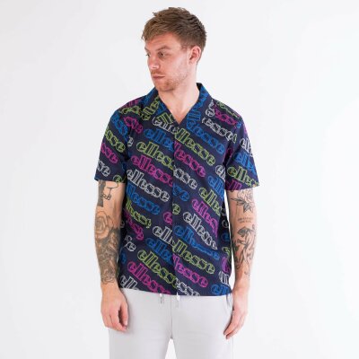 Ανδρικό Πουκάμισο ELLESSE SHN15420 Μπλέ
