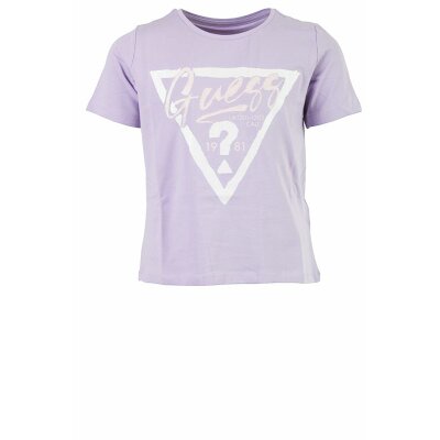 Μπλούζα για Κορίτσι με τριγωνικό  logo  Μώβ GUESS