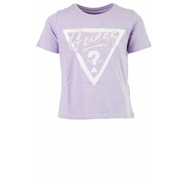 Μπλούζα για Κορίτσι με τριγωνικό  logo  Μώβ GUESS - Image 1