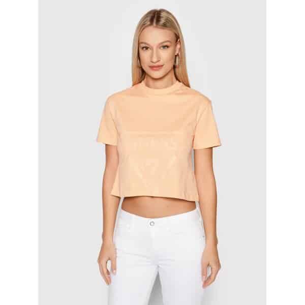 ΓΥΝΑΙΚΕΙΑ ΜΠΛΟΥΖΑ GUESS V2RI00 K8HM0 ΣΟΜΩΝ Relaxed Fit - Image 1