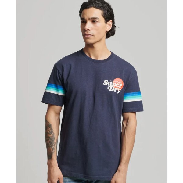 200004528 Ανδρική Μπλούζα SUPERDRY M1011383A Μπλέ - Image 1