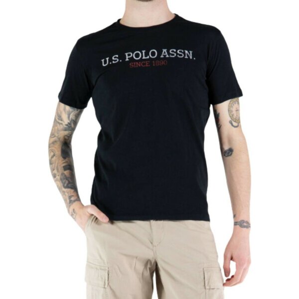 Ανδρική Μπλούζα U.S.POLO ASSN 154-61503-49351 Μαύρο - Image 1