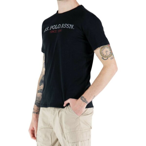 Ανδρική Μπλούζα U.S.POLO ASSN 154-61503-49351 Μαύρο - Image 2