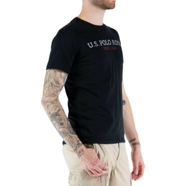 Ανδρική Μπλούζα U.S.POLO ASSN 154-61503-49351 Μαύρο - Image 3
