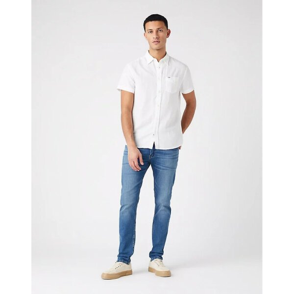 Ανδρικό Πουκάμισο WRANGLER W5J1LOXW1 Λευκό - Image 2